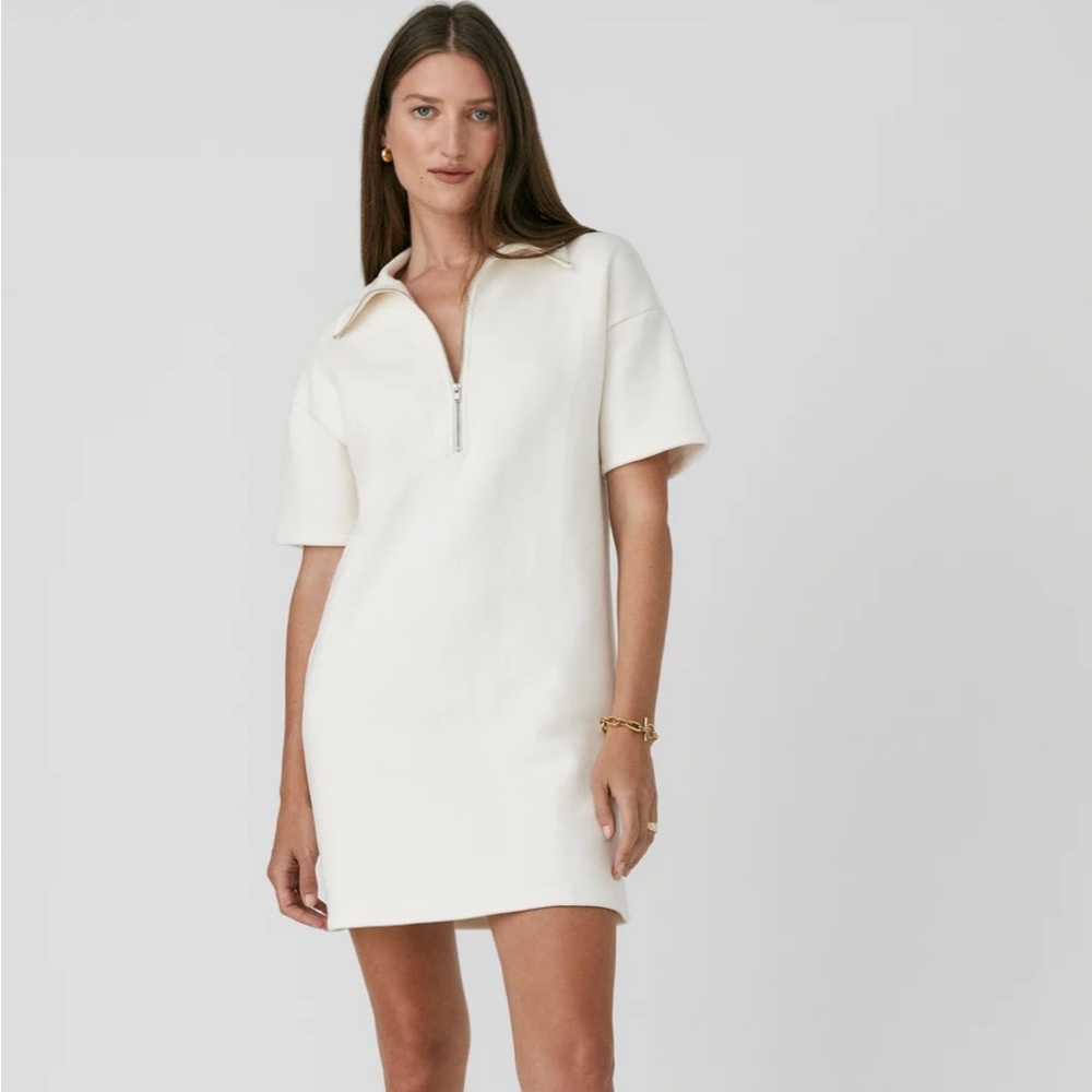 Reformation Hampton SweatVintage White Size S Dress